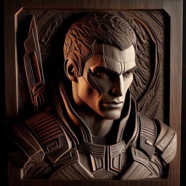 3D модель Шепард из Mass Effect (STL)